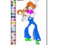 Игра Winx coloring