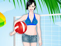 Игра Beach Volleyball Dress Up