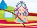 Игра Barbie fishing mermaid sea