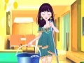 Игра Cleaning Girl Dress Up