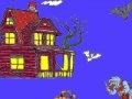 Игра The haunted mansion coloring