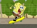 Игра Spongebob Beach Skateboading