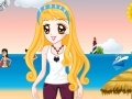 Игра Girl on Seashore Dress Up