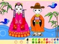 Игра Japanese Girl Coloring