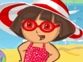 Игра Dora Beach Dress Up  