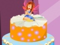 Игра Angel Winx cake