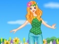 Игра Showy flowers girl
