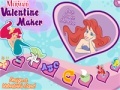 Игра The Little Mermaid Valentine Maker
