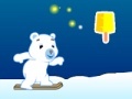 Игра Steve the bear. Snowboarding adventure