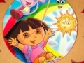 Игра Dora Round Puzzle