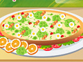 Игра Delicious Vegetable Pizza