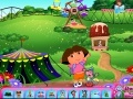 Игра Dora at the theme park
