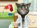 Игра Talking Tom. Washing dishes