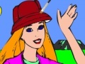 Игра Color A Barbie Exploradora