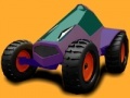 Игра Strange tractor coloring