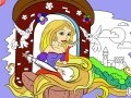 Игра Paint Rapunzel in the Tower