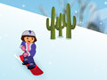 Игра Dora Snow skates