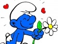 Игра Coloring Smurf