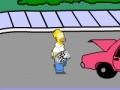 Игра Homers beer run. Version 2