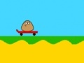 Игра Pou Cliff Jump