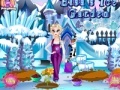 Игра Frozen Elsa Ice Garden