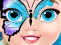Игра Baby Elsa Butterfly Face Art
