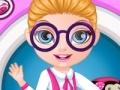 Игра Baby Barbie School Haircuts