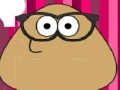 Игра Puzzle Pou glasses