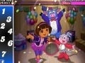 Игра Dora birthday party hidden numbers