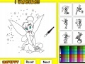 Игра Tinkerbell Colouring Page