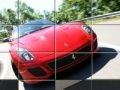 Игра Puzzles Red Ferrari 2011