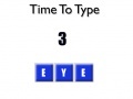 Игра Time To Type