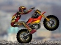 Игра Winter motorcycle racing