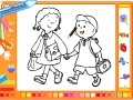Игра Ccoloring Couple in love