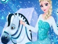 Игра Elsa Goes Horseback Riding