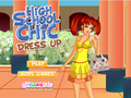 Игра High School Chic Dress Up