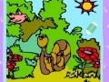 Игра Little Snail In Woods: Coloring