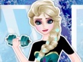 Игра Elsa at the gym
