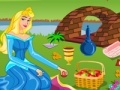 Игра Princess Aurora. Picnic cleaning