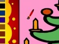 Игра Cute Christmas tree colorin game