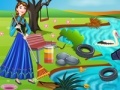 Игра Princess Anna. River cleaning