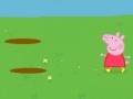 Игра Little Pig. Jumping in puddles