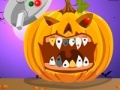 Игра Halloween. Pumpkin dental care
