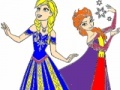 Игра Frozen Coloring