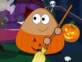 Игра Pou Halloween Cleanup