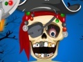 Игра Pirate skeleton at dentist