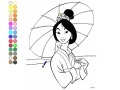 Игра Mulan coloring