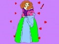 Игра Princess at the heart coloring