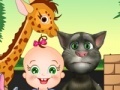 Игра Baby Rosy and Tom zoo adventure