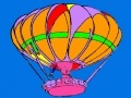 Игра Flying balloon coloring